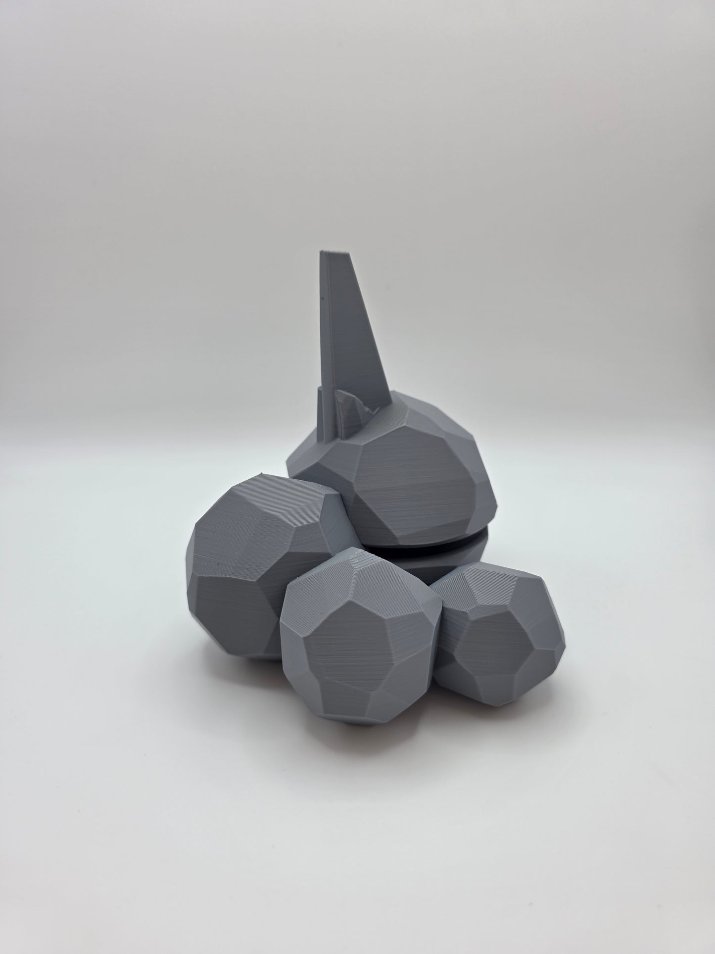 Character Design - 3D Printed Character Ball - Onix - Unique Display Collectible.