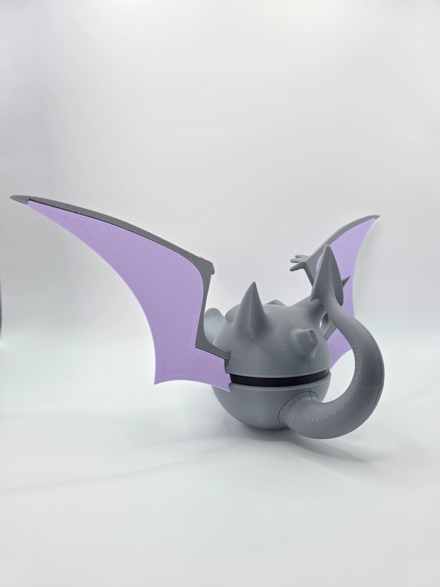 Character Design - 3D Printed Character Ball - Aerodactyl - Unique Display Collectible.