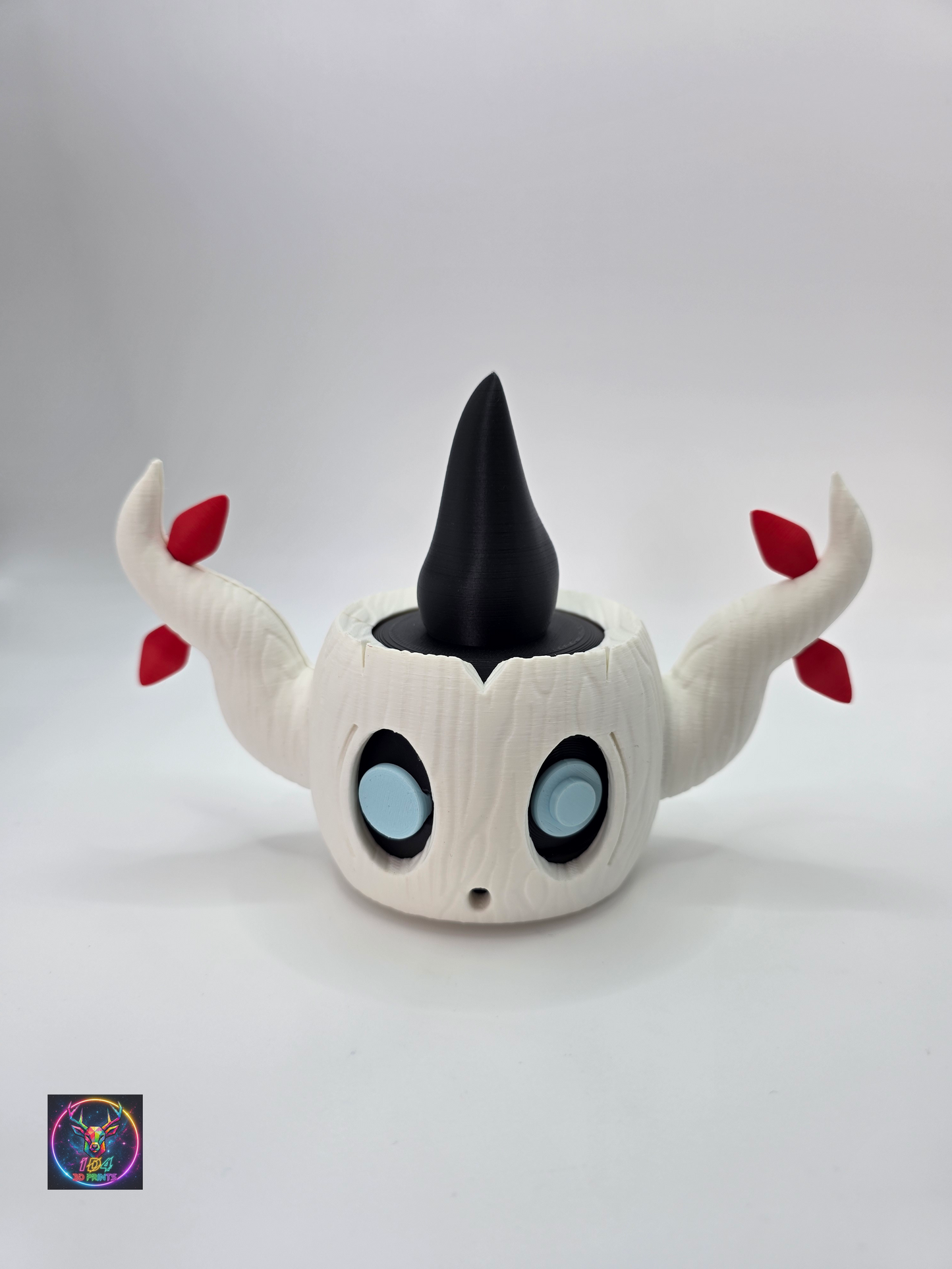 Character Design - 3D Printed Character Ball - Phantump - Unique Display Collectible.