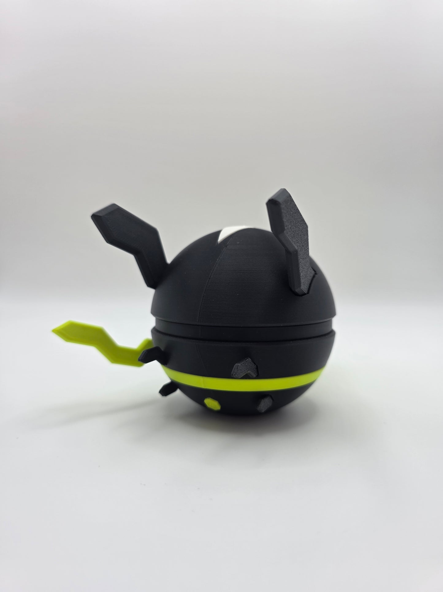Character Design - 3D Printed Character Ball - Zygarde 10% Form - Unique Display Collectible.
