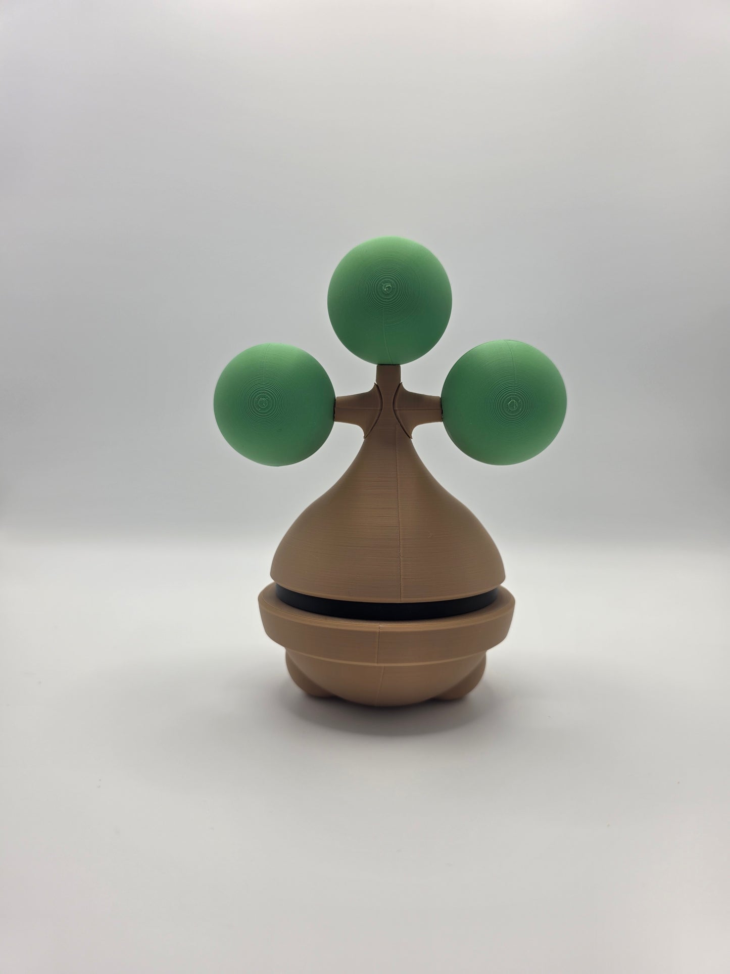 Character Design - 3D Printed Character Ball - Bonsly - Unique Display Collectible.