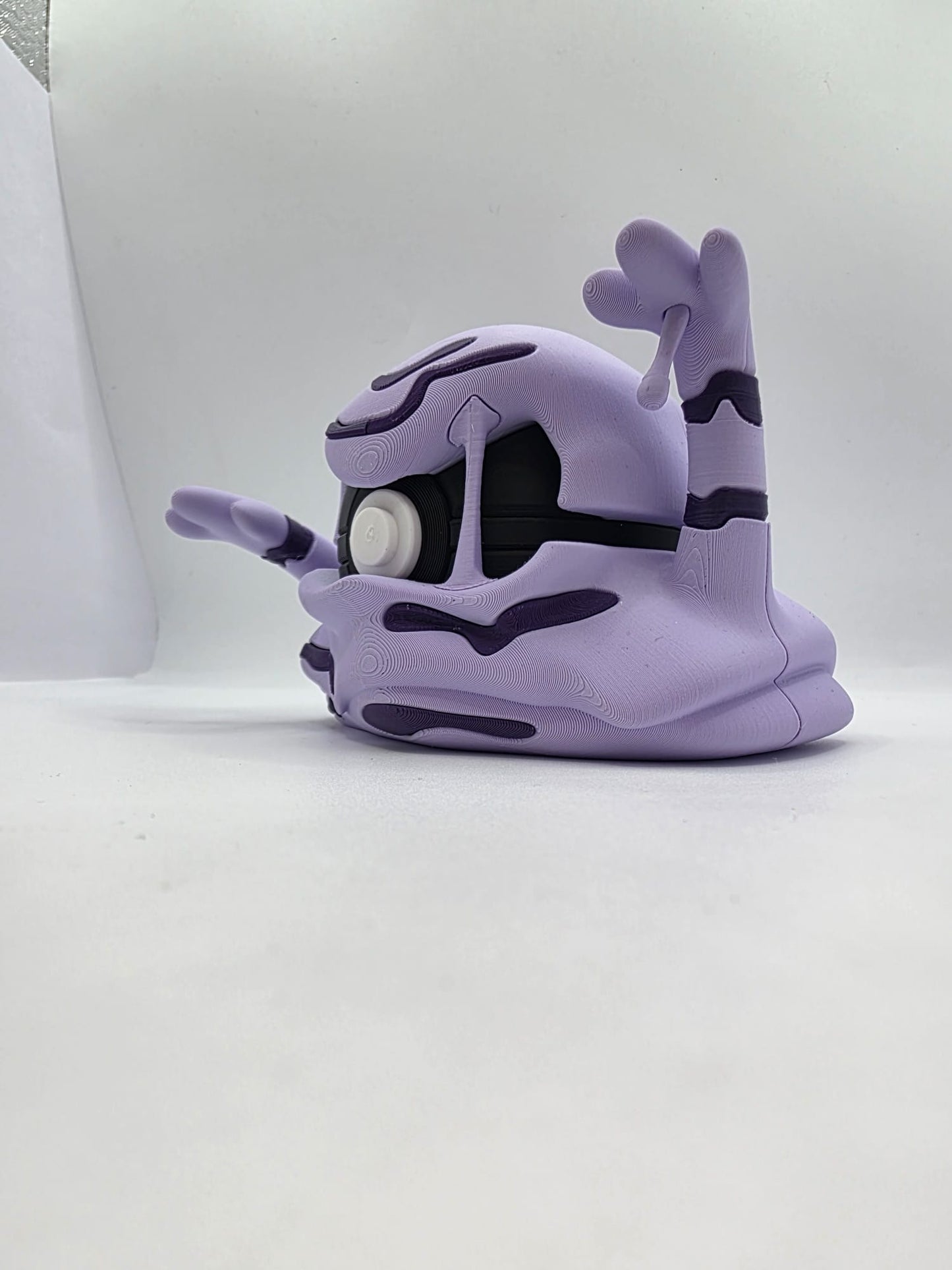 Pokemon Character Design - 3D Printed Pokeball - Muk - Exclusive Display Collectible.