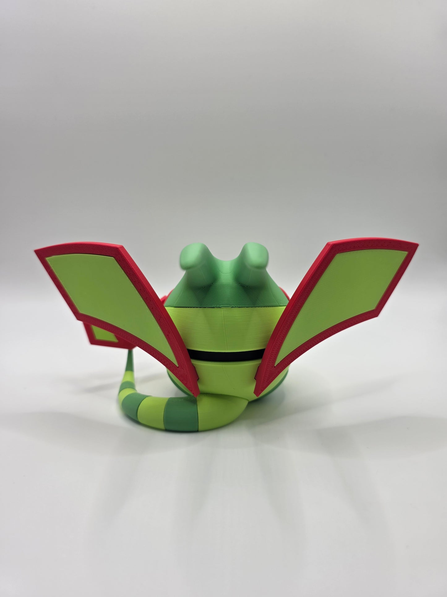 Character Design - 3D Printed Character Ball - Flygon - Unique Display Collectible.