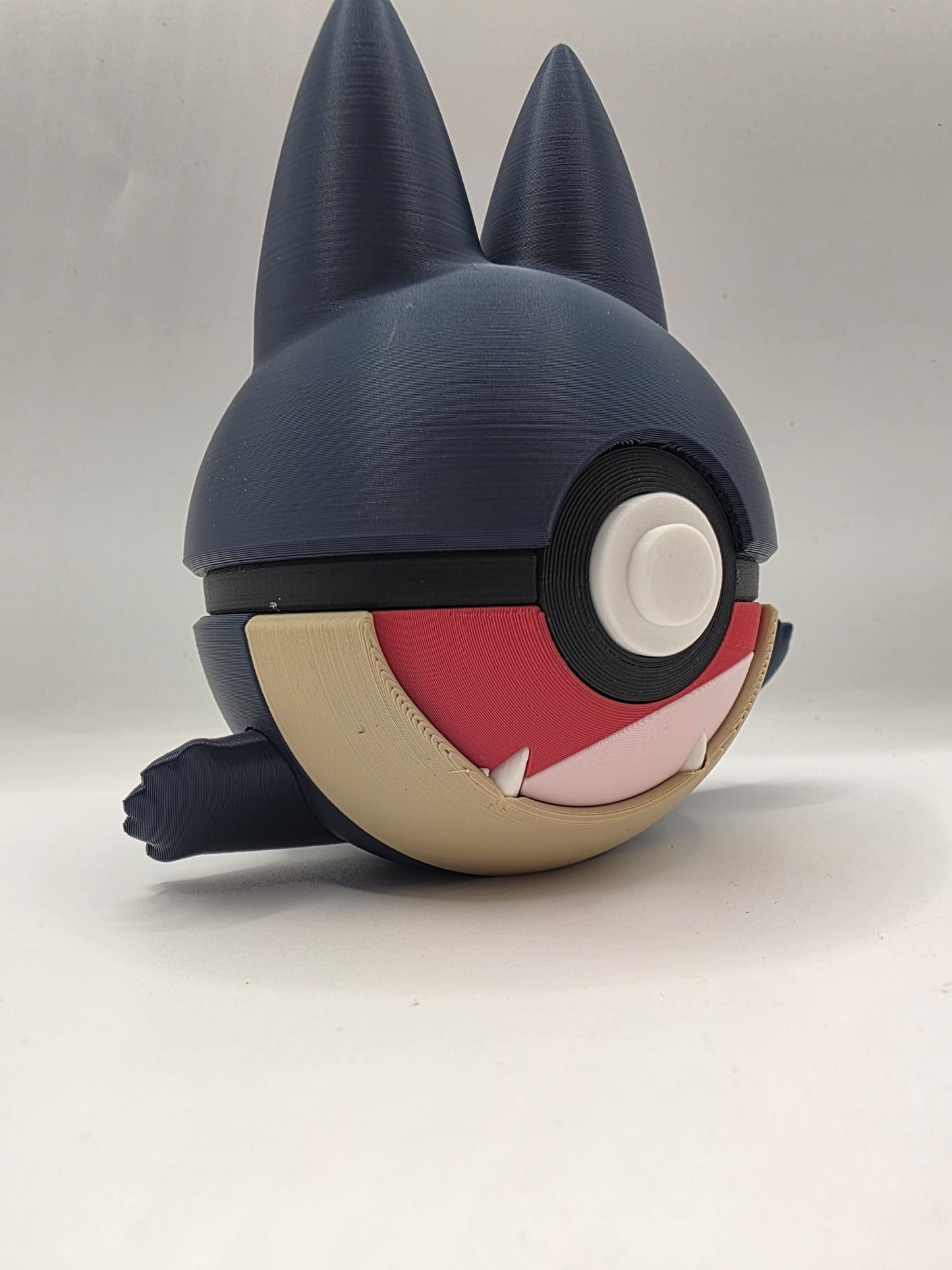 Pokemon Character Design - 3D Printed Pokeball - Munchlax - Exclusive Display Collectible.