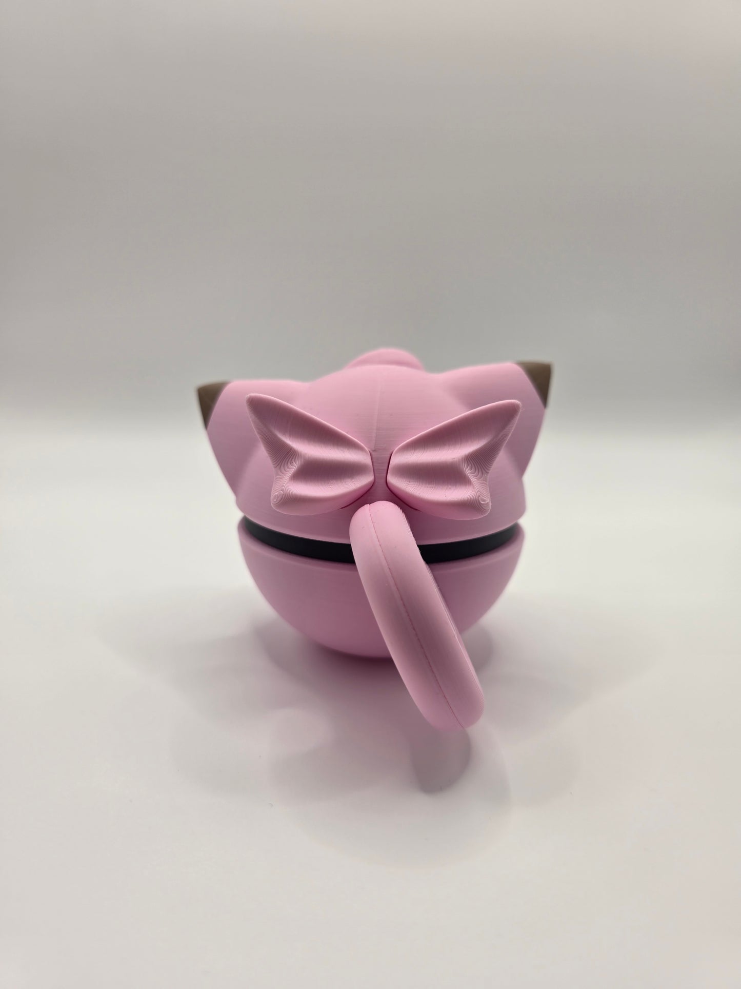 Character Design - 3D Printed Character Ball - Clefairy - Unique Display Collectible.