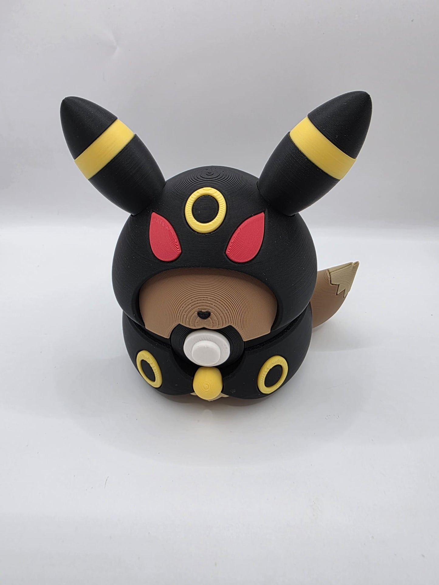 Pokemon Character Design - 3D Printed Pokeball - Eevee Poncho - Exclusive Display Collectible.