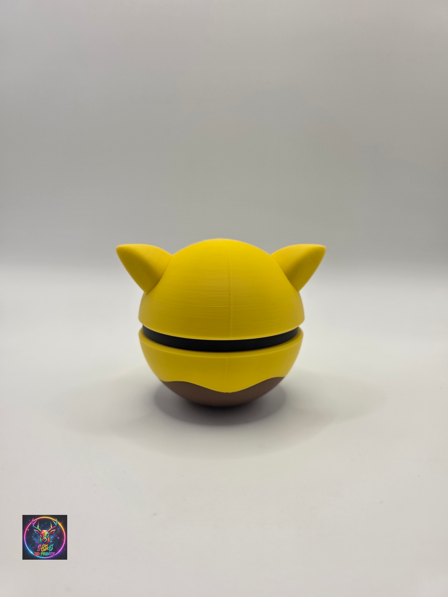 Character Design - 3D Printed Character Ball - Drowzee - Unique Display Collectible.