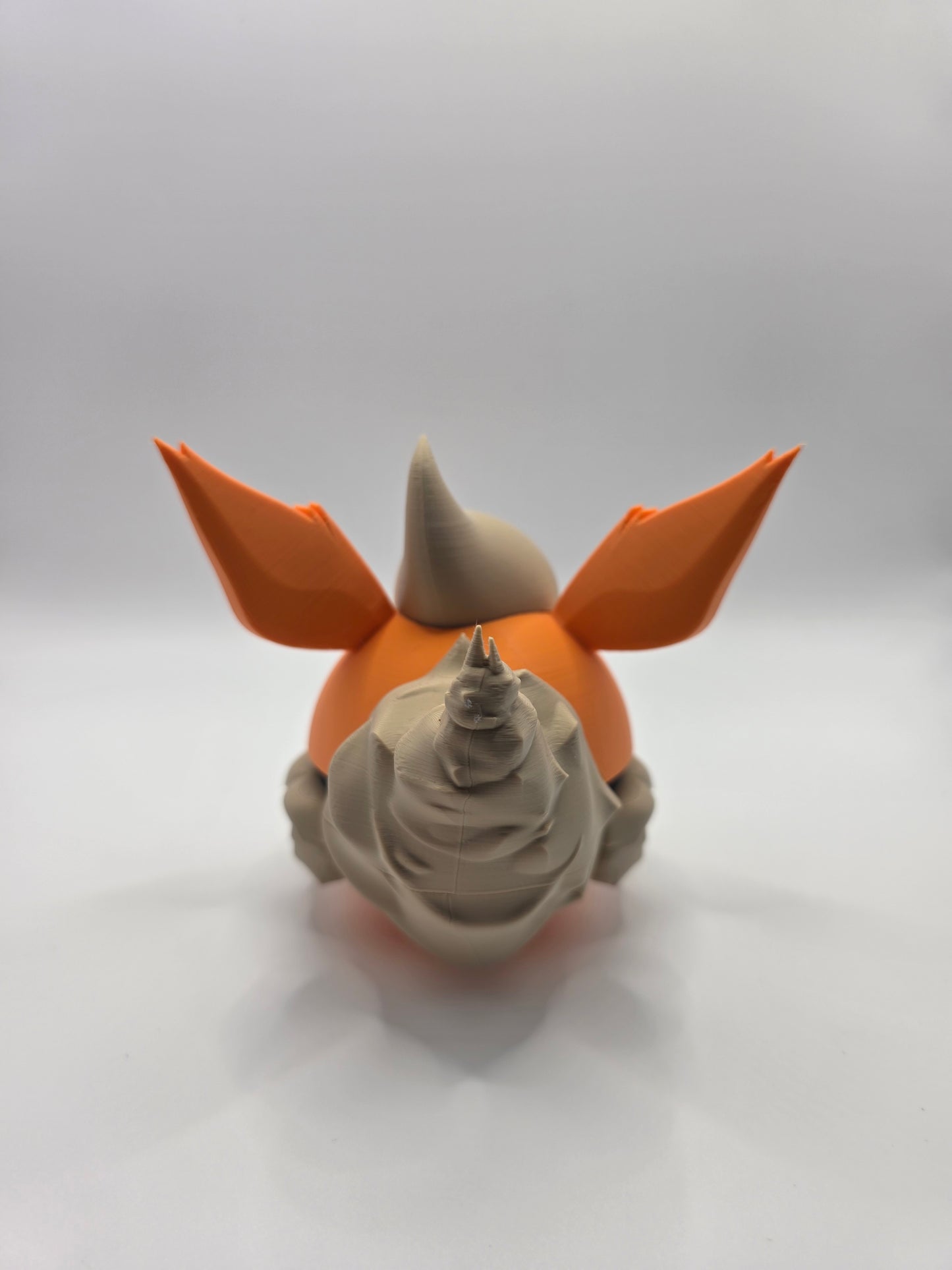 Character Design - 3D Printed Character Ball - Flareon - Unique Display Collectible.