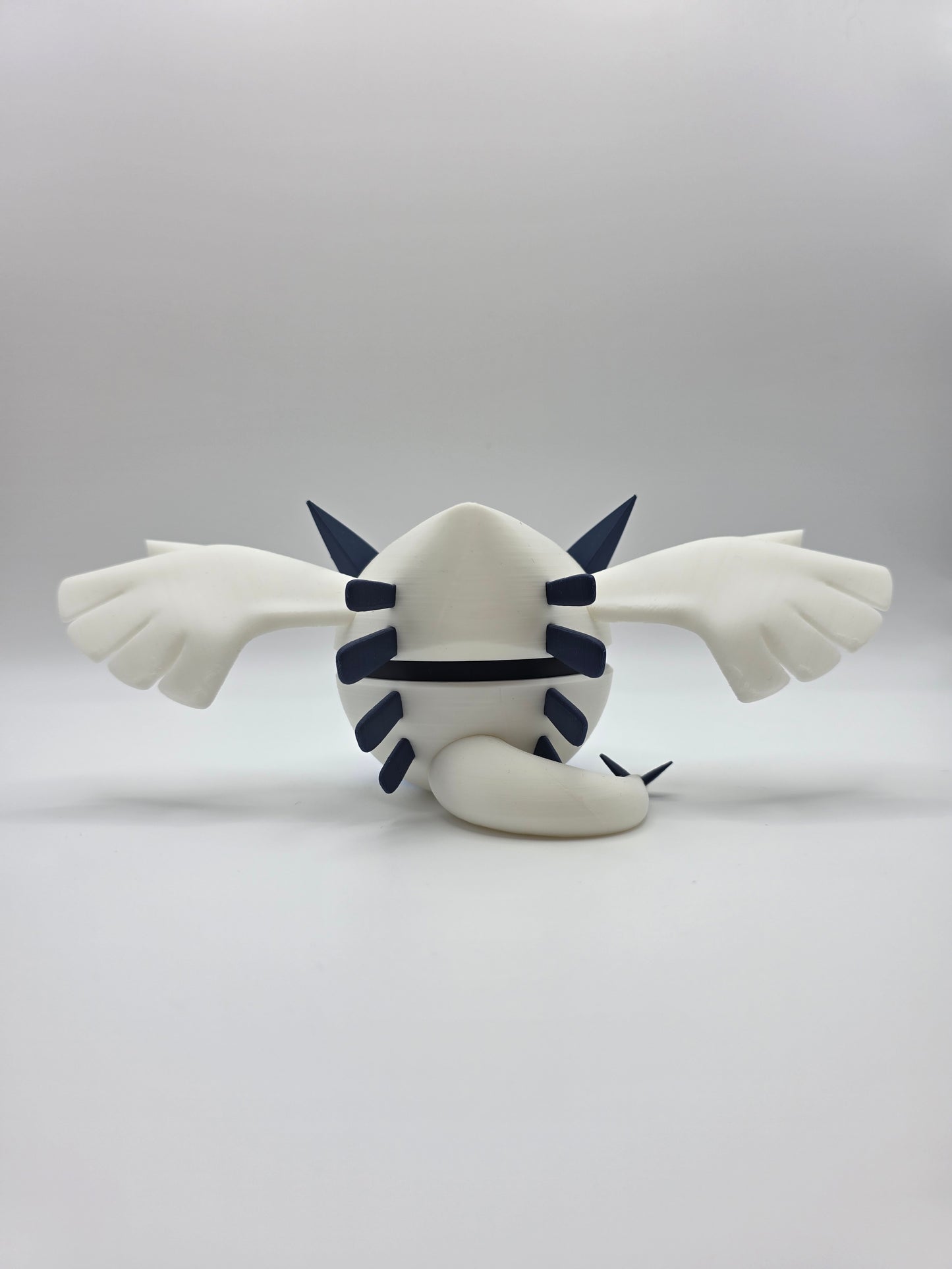 Character Design - 3D Printed Character Ball - Lugia - Unique Display Collectible.