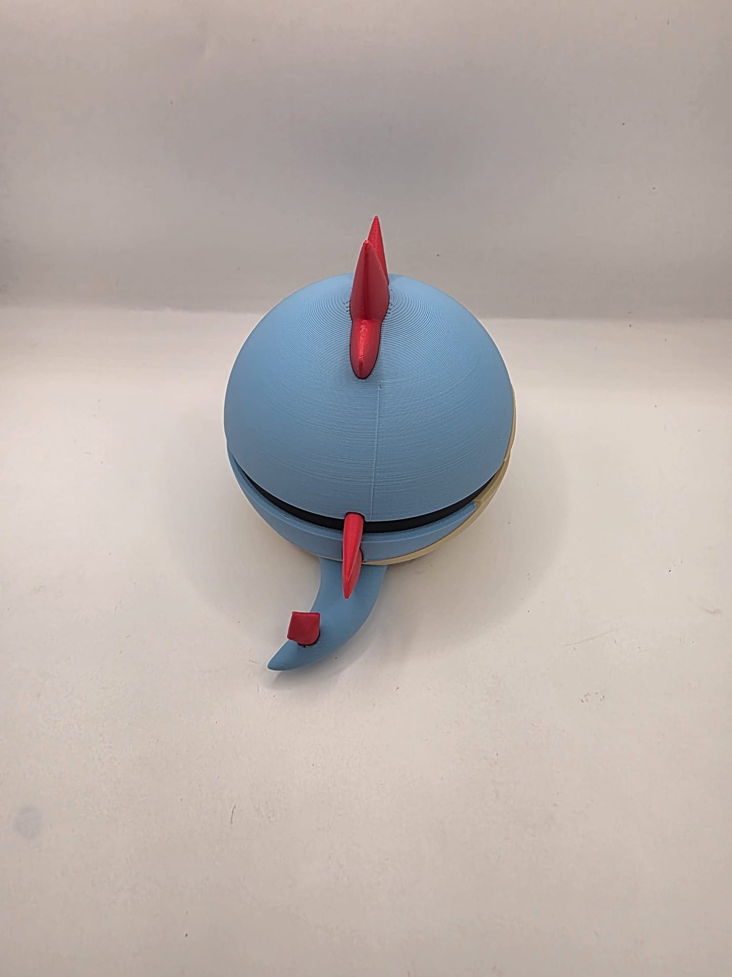 Pokemon Character Design - 3D Printed Pokeball - Croconaw - Exclusive Display Collectible.
