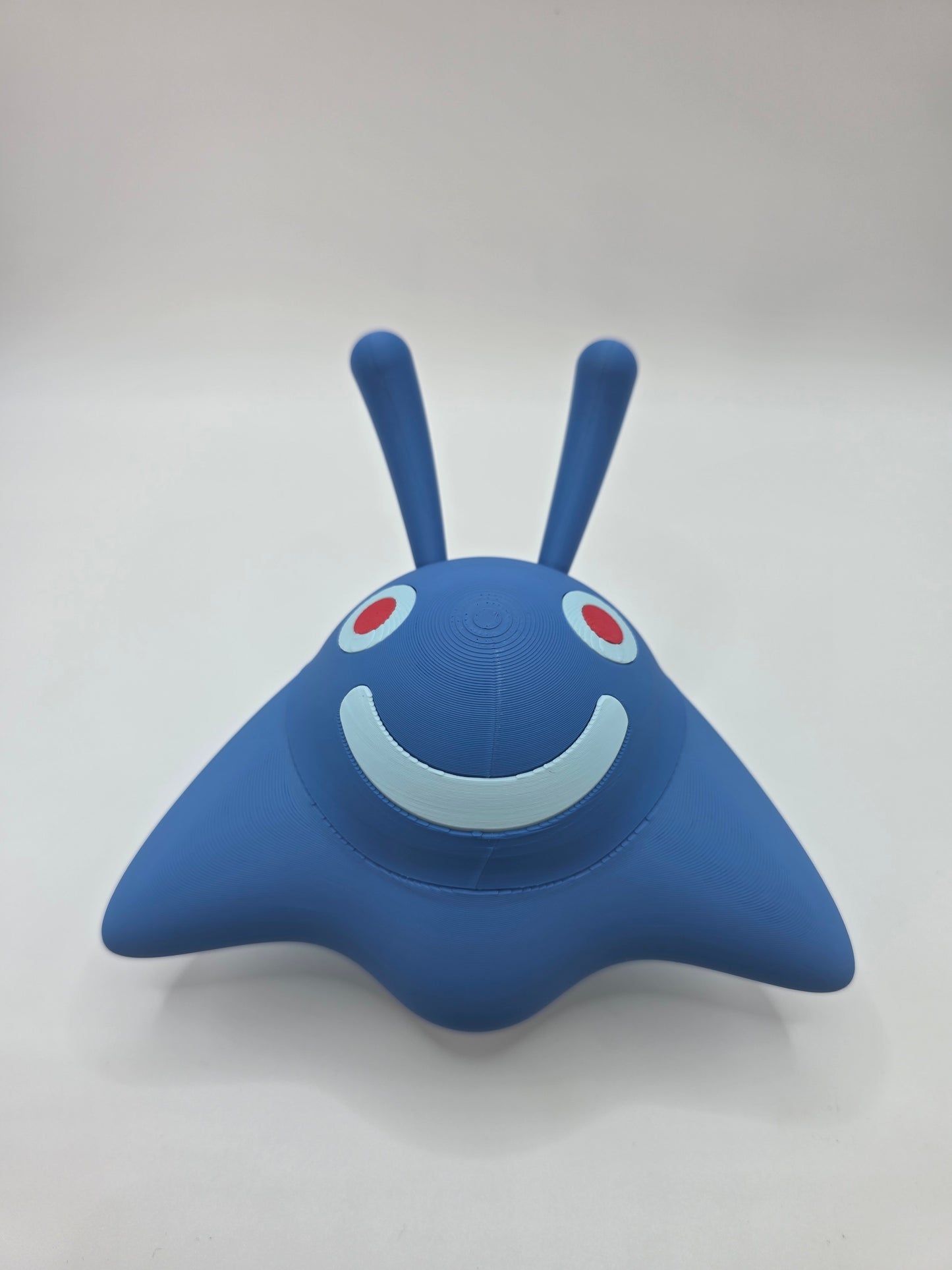 Character Design - 3D Printed Character Ball - Mantyke - Unique Display Collectible.