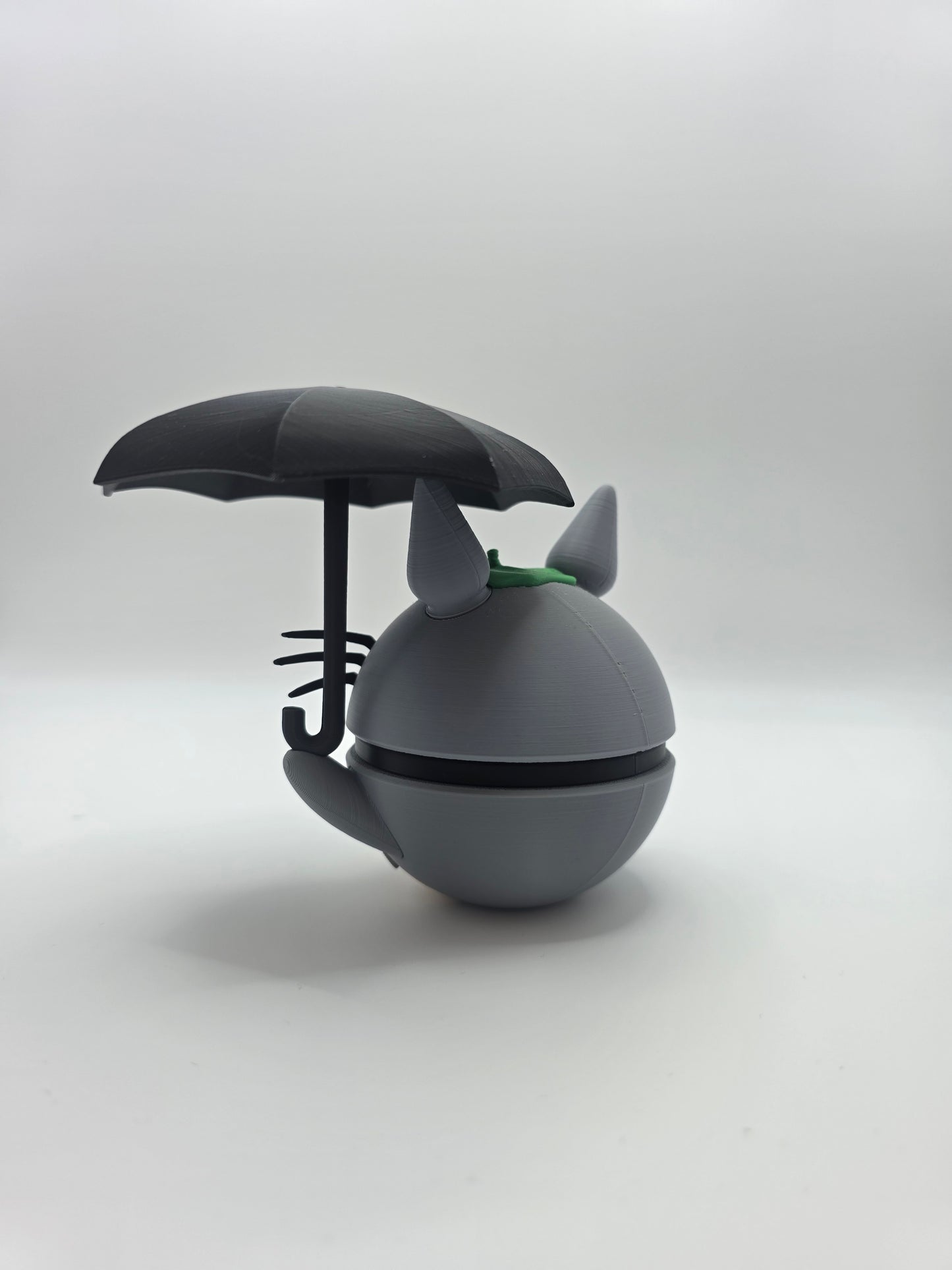 Character Design - 3D Printed Character Ball - Totoro - Unique Display Collectible.