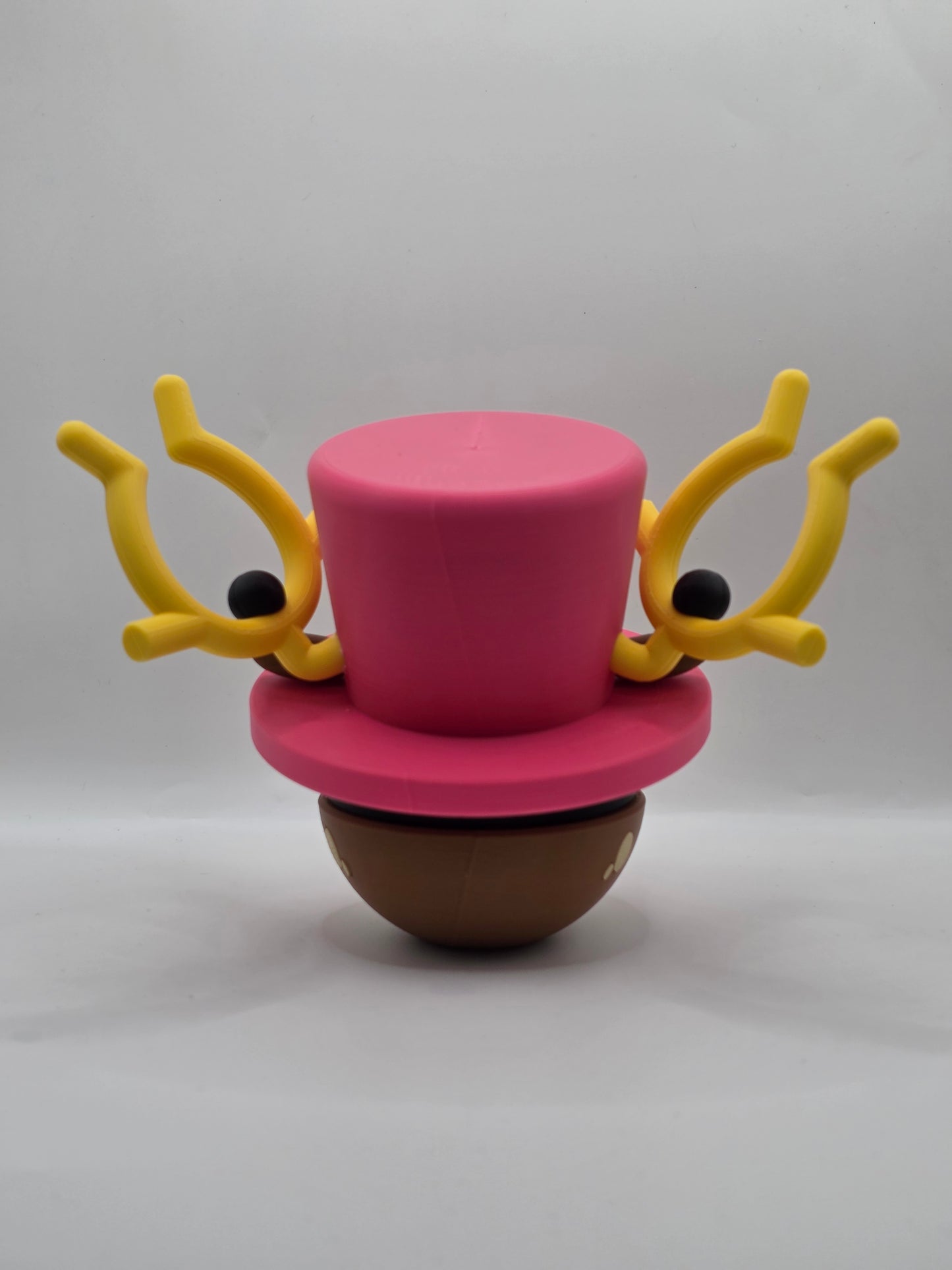 Character Design - 3D Printed Character Ball - Tony Tony Chopper Stantler - Unique Display Collectible.