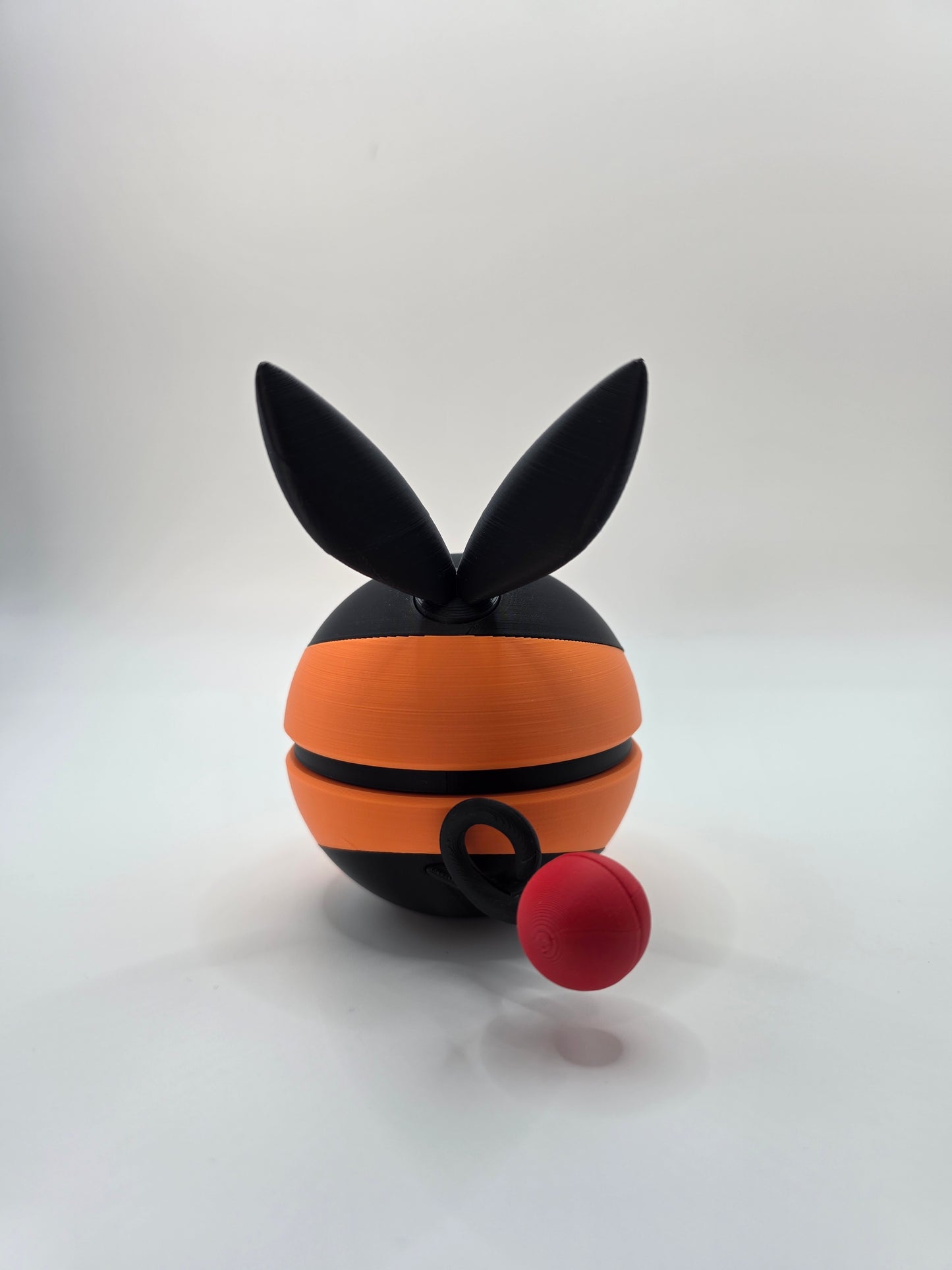Character Design - 3D Printed Character Ball - Tepig - Unique Display Collectible.
