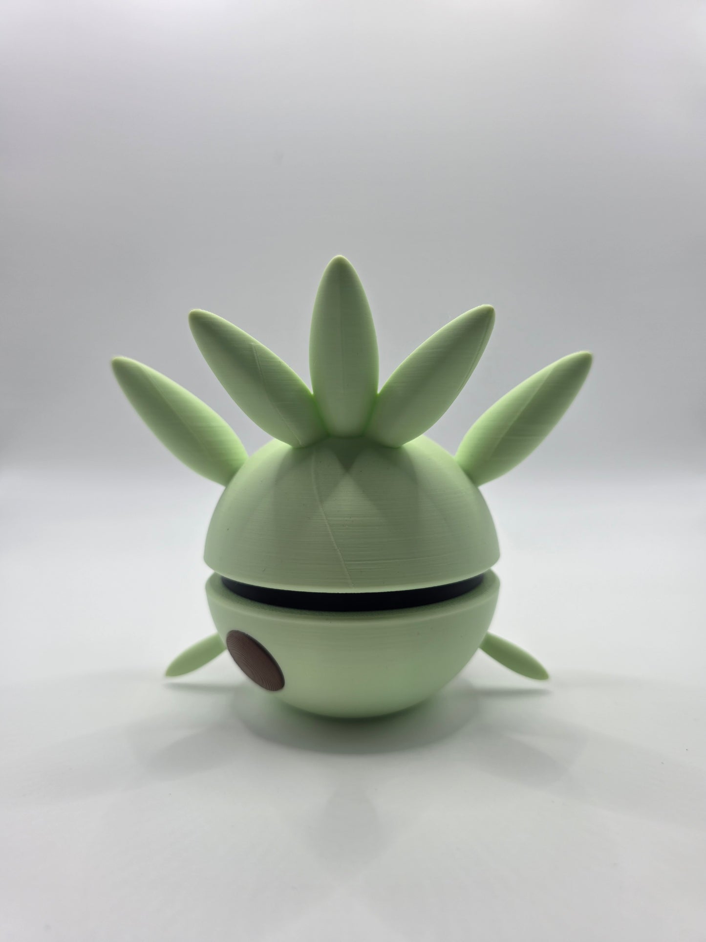 Character Design - 3D Printed Character Ball - Chespin - Unique Display Collectible.