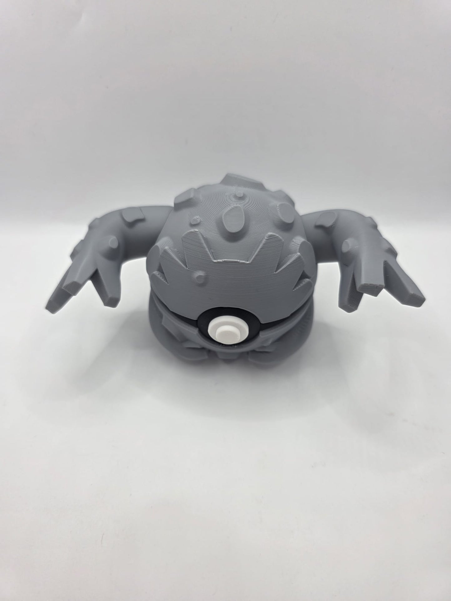 Pokemon Character Design - 3D Printed Pokeball - Graveler - Exclusive Display Collectible.