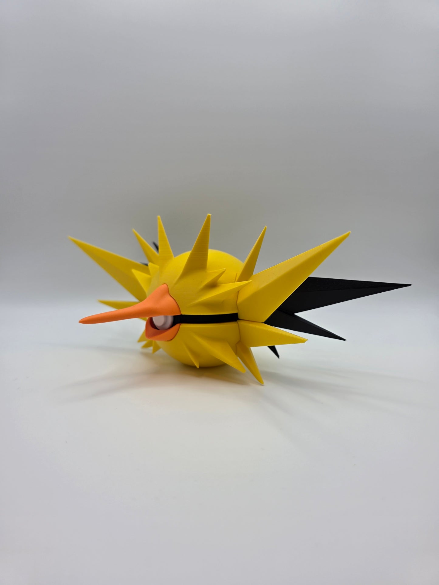 Character Design - 3D Printed Character Ball - Zapdos - Unique Display Collectible.