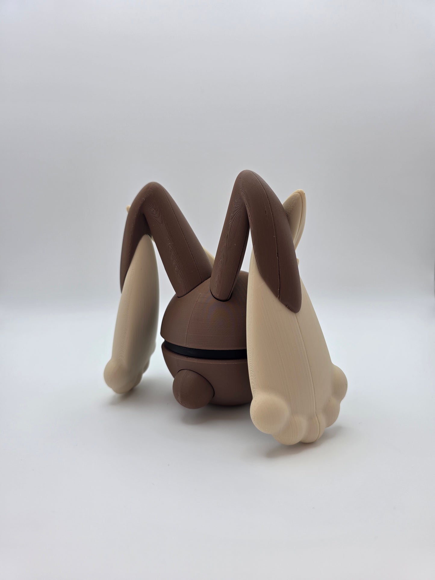 Character Design - 3D Printed Character Ball - Lopunny - Unique Display Collectible.