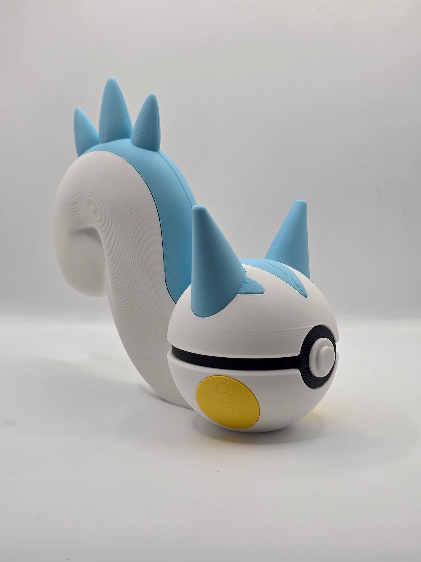 Character Design - 3D Printed Character Ball - Pachirisu - Unique Display Collectible.