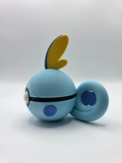 Character Design - 3D Printed Character Ball - Sobble - Unique Display Collectible.