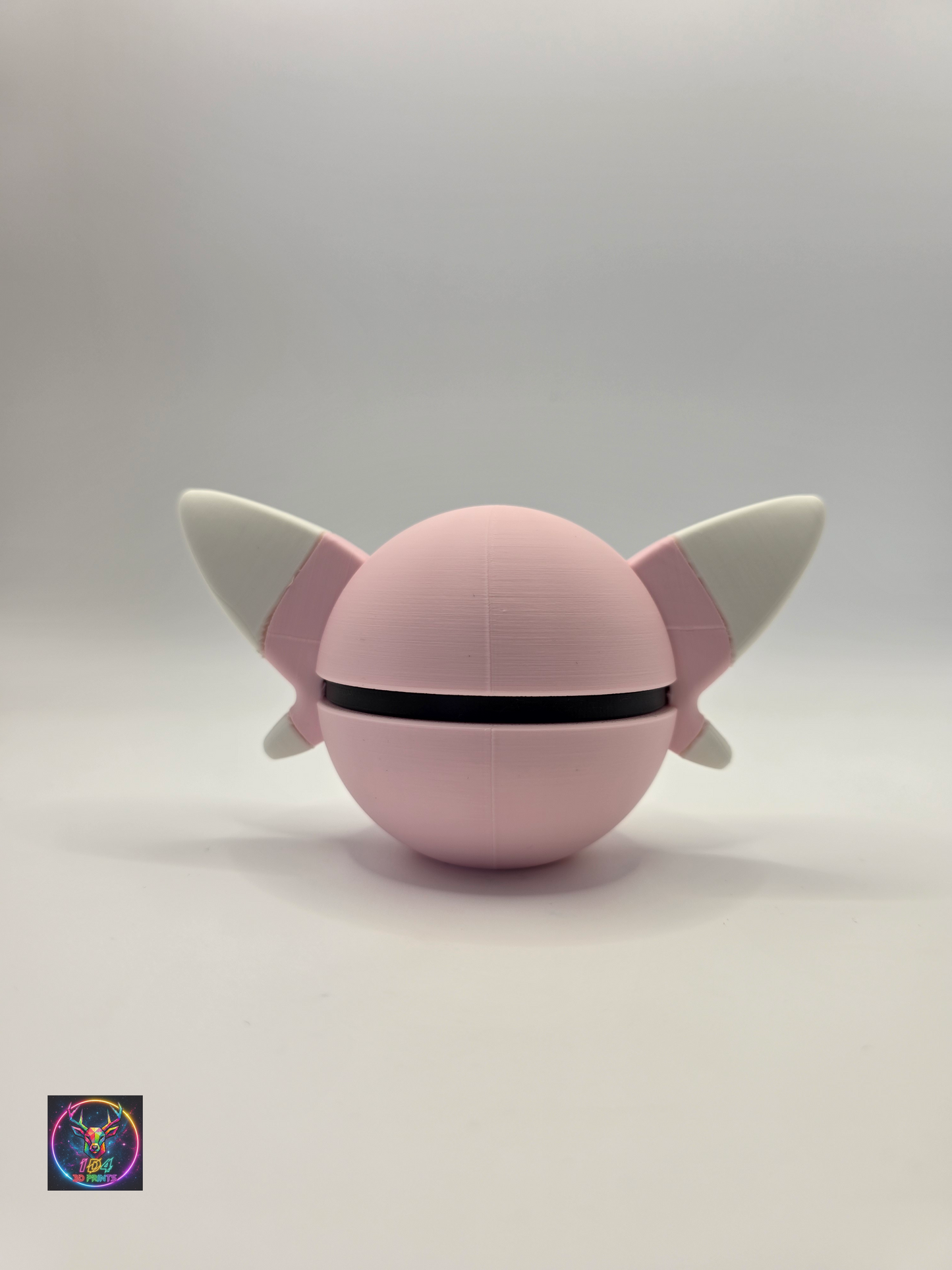 Character Design - 3D Printed Character Ball - Stufful - Unique Display Collectible.