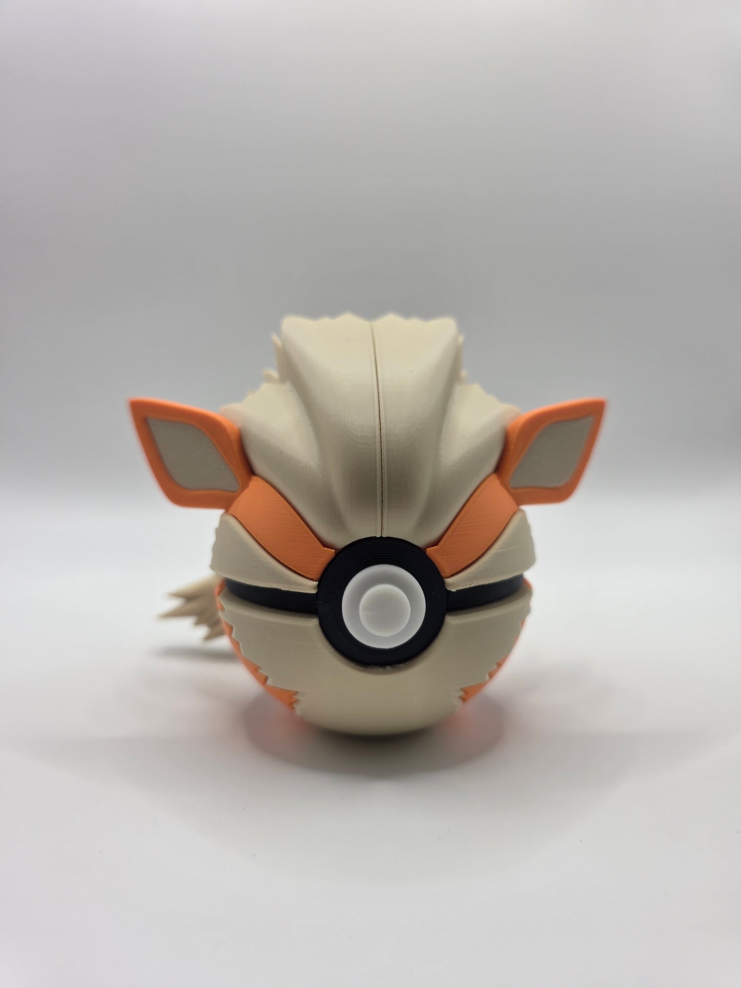Character Design - 3D Printed Character Ball - Arcanine - Unique Display Collectible.