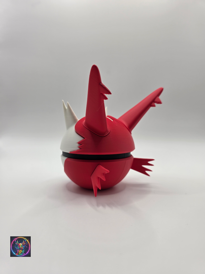 Character Design - 3D Printed Character Ball - Latias - Unique Display Collectible.