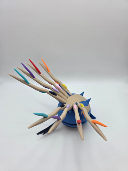 Character Design - 3D Printed Character Ball - Xerneas - Unique Display Collectible.