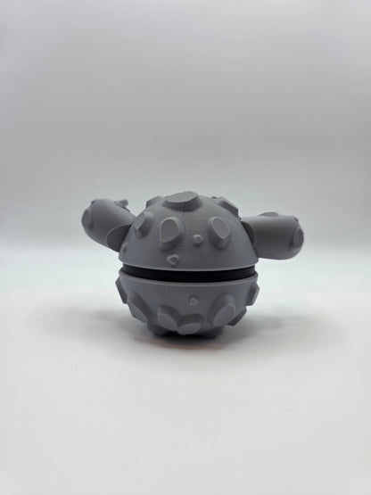 Character Design - 3D Printed Character Ball - Graveler - Unique Display Collectible.