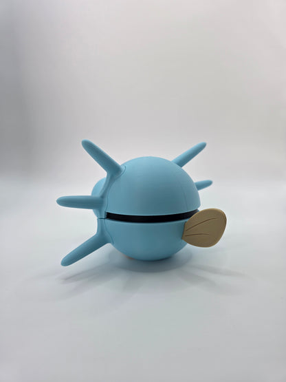 Character Design - 3D Printed Character Ball - Horsea - Unique Display Collectible.