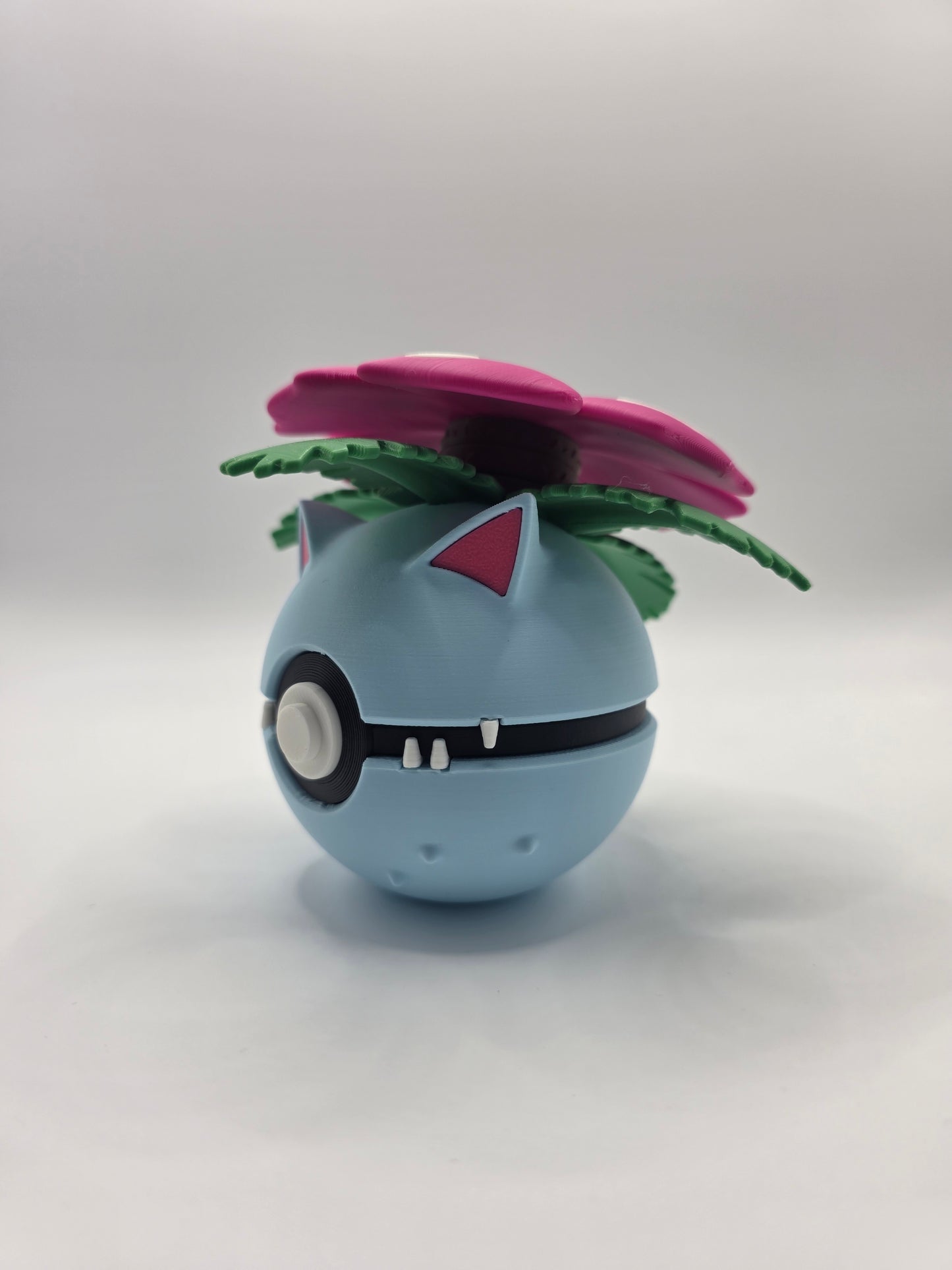 Character Design - 3D Printed Character Ball - Venusaur - Unique Display Collectible.