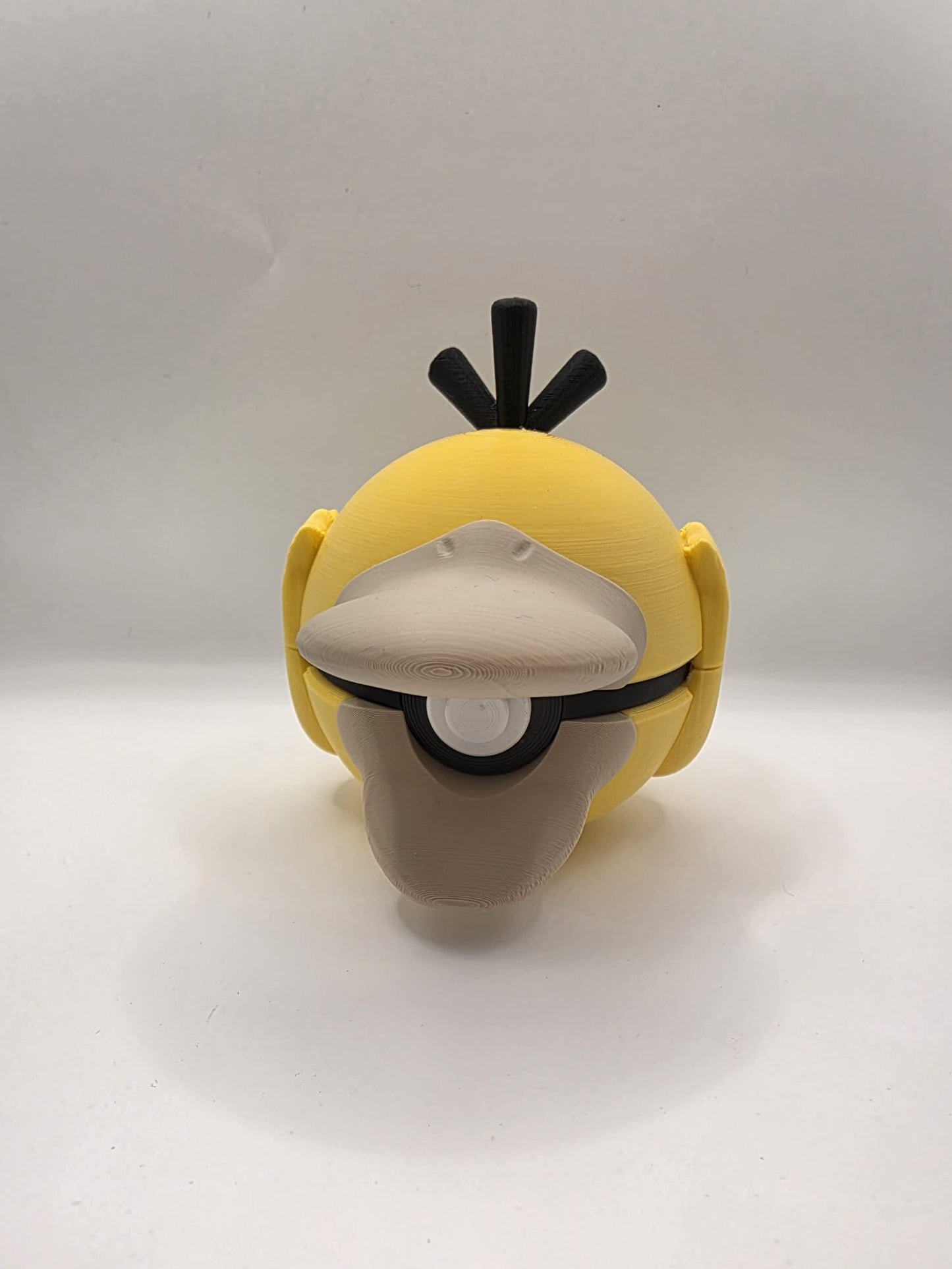Pokemon Character Design - 3D Printed Pokeball - Psyduck - Exclusive Display Collectible.