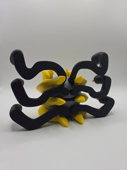 Character Design - 3D Printed Character Ball - Girantina Origin Form- Unique Display Collectible.
