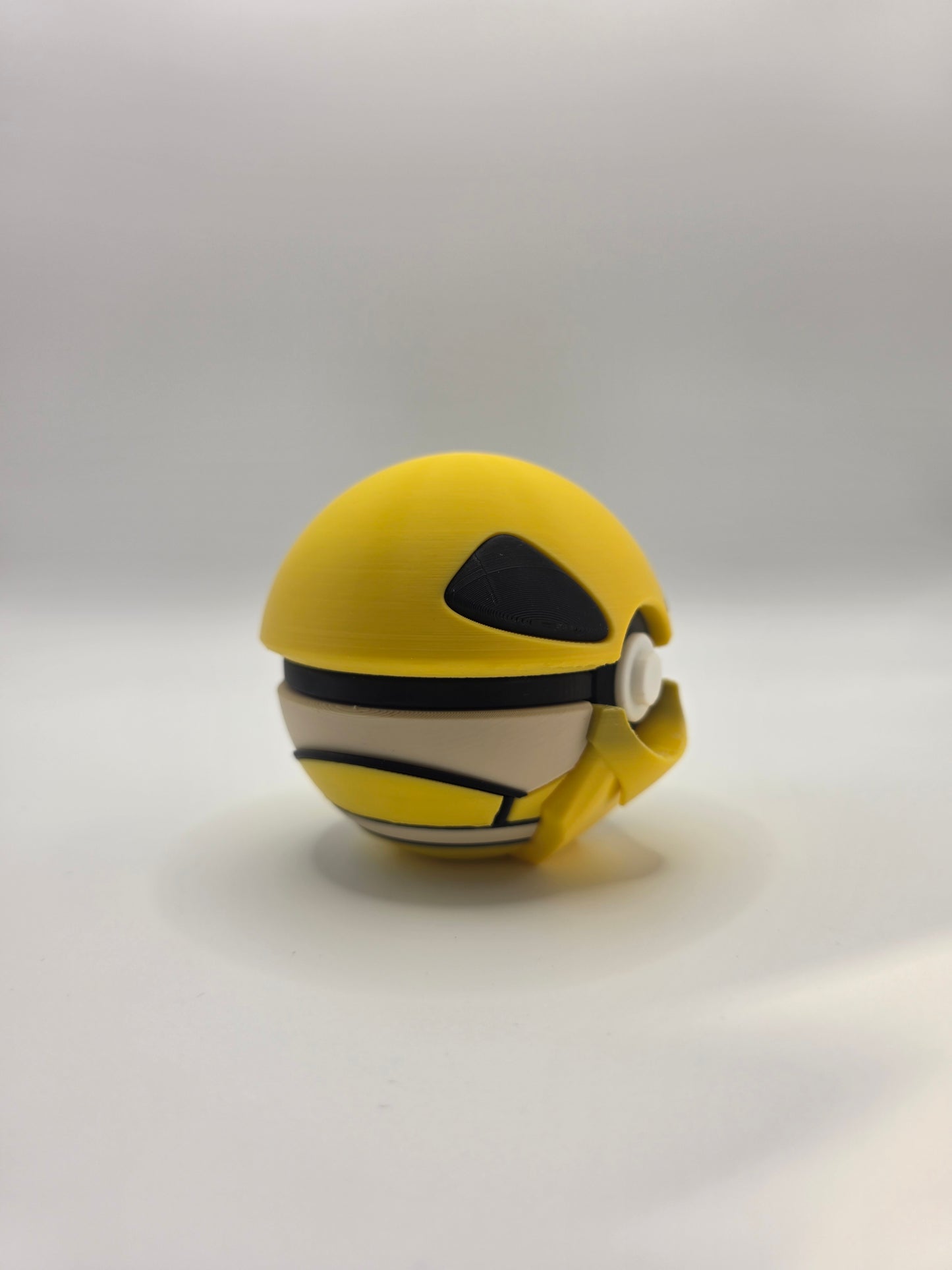 Character Design - 3D Printed Character Ball - Kakuna - Unique Display Collectible.
