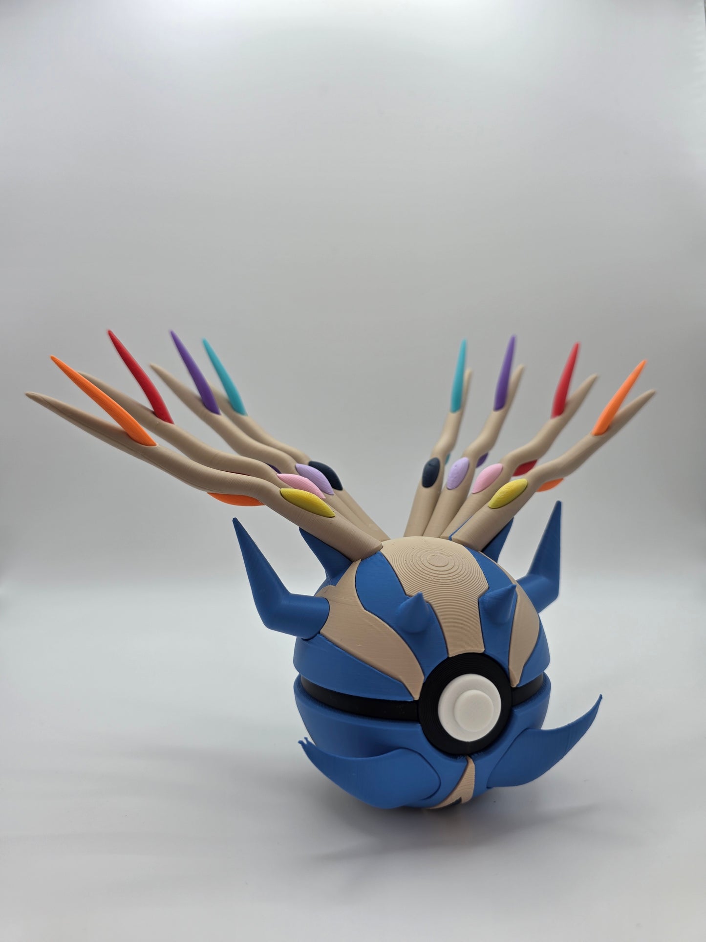 Character Design - 3D Printed Character Ball - Xerneas - Unique Display Collectible.