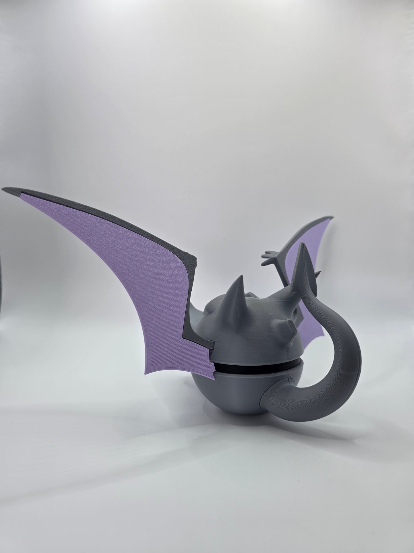 Character Design - 3D Printed Character Ball - Aerodactyl - Unique Display Collectible.
