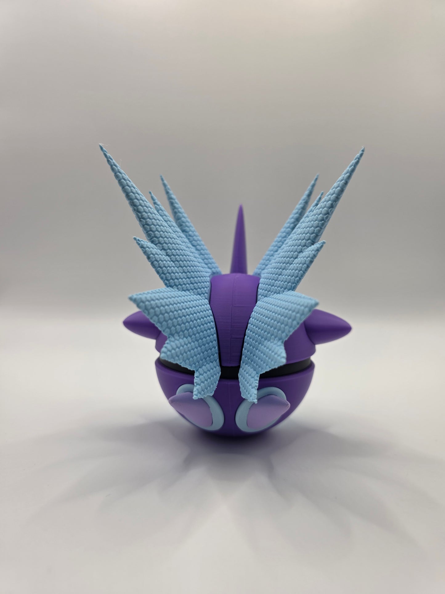Character Design - 3D Printed Character Ball - Toxtricity Low Key Form- Unique Display Collectible.