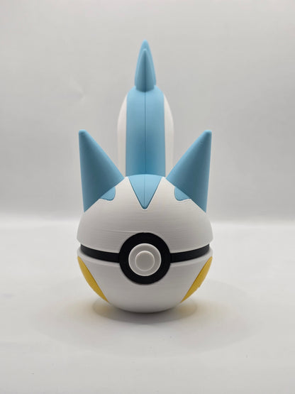 Character Design - 3D Printed Character Ball - Pachirisu - Unique Display Collectible.