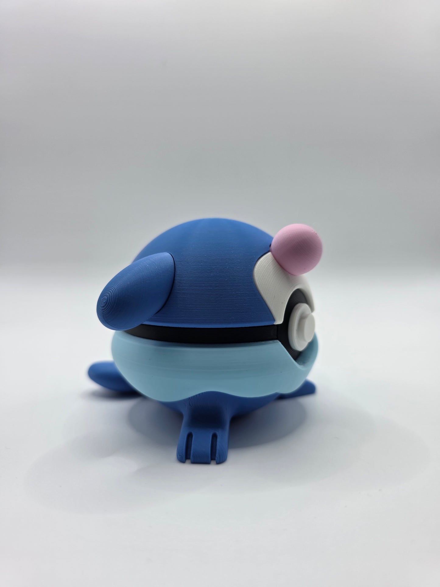 Character Design - 3D Printed Character Ball - Popplio - Unique Display Collectible.
