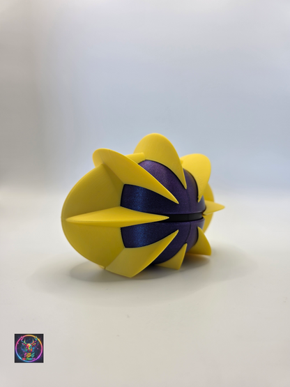 Character Design - 3D Printed Character Ball - Cosmoem - Unique Display Collectible.