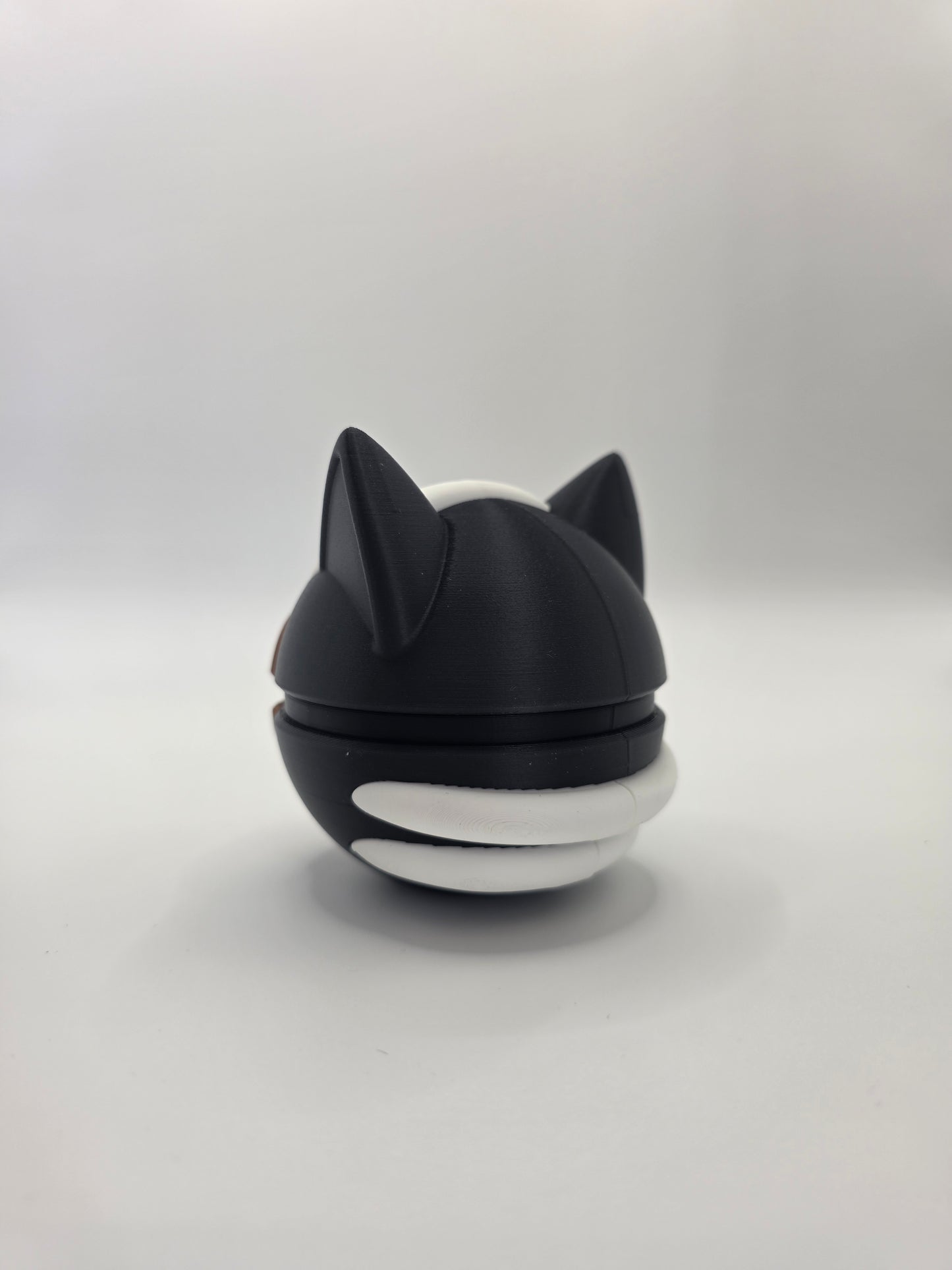 Character Design - 3D Printed Character Ball - Houndour - Unique Display Collectible.