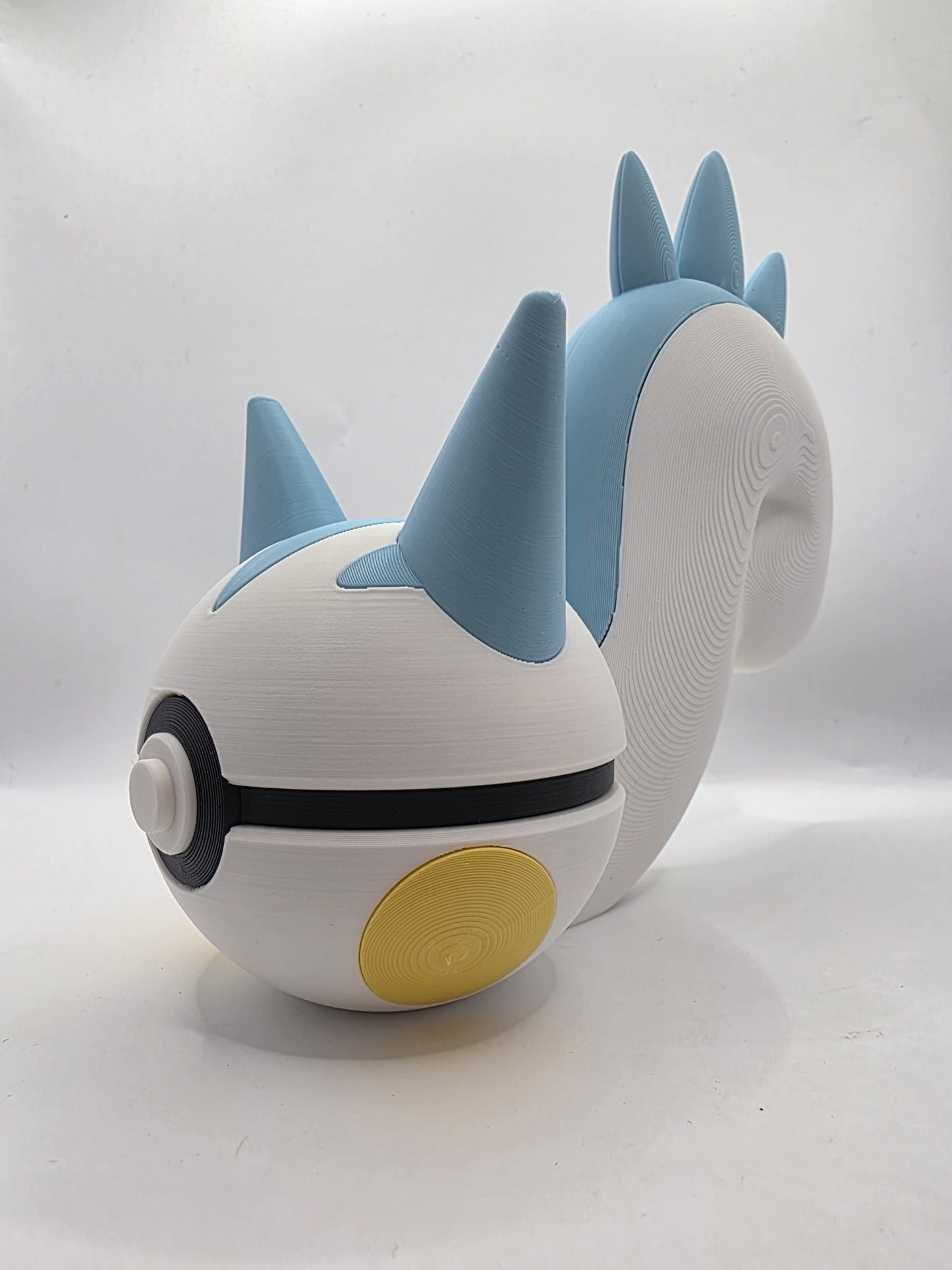 Pokemon Character Design - 3D Printed Pokeball - Pachirisu - Exclusive Display Collectible.