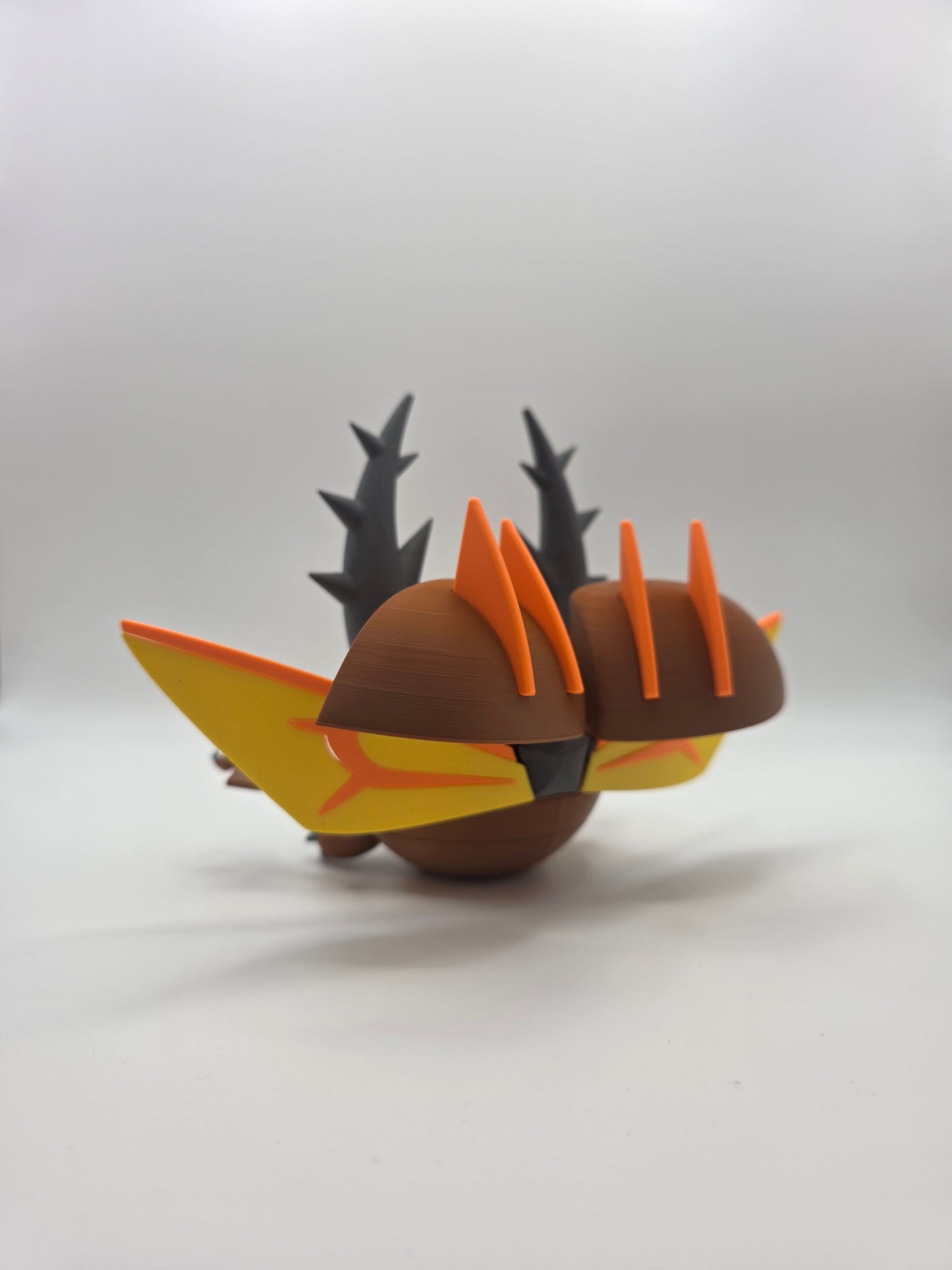 Character Design - 3D Printed Character Ball - Mega Pinsir - Unique Display Collectible.