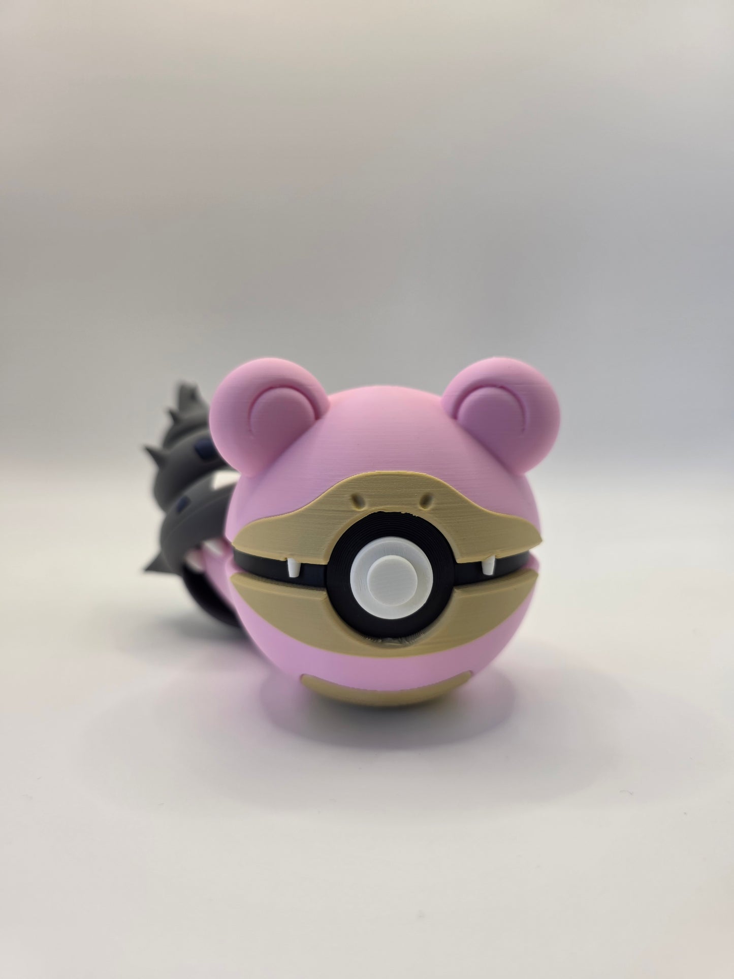 Character Design - 3D Printed Character Ball - Slowbro - Unique Display Collectible.