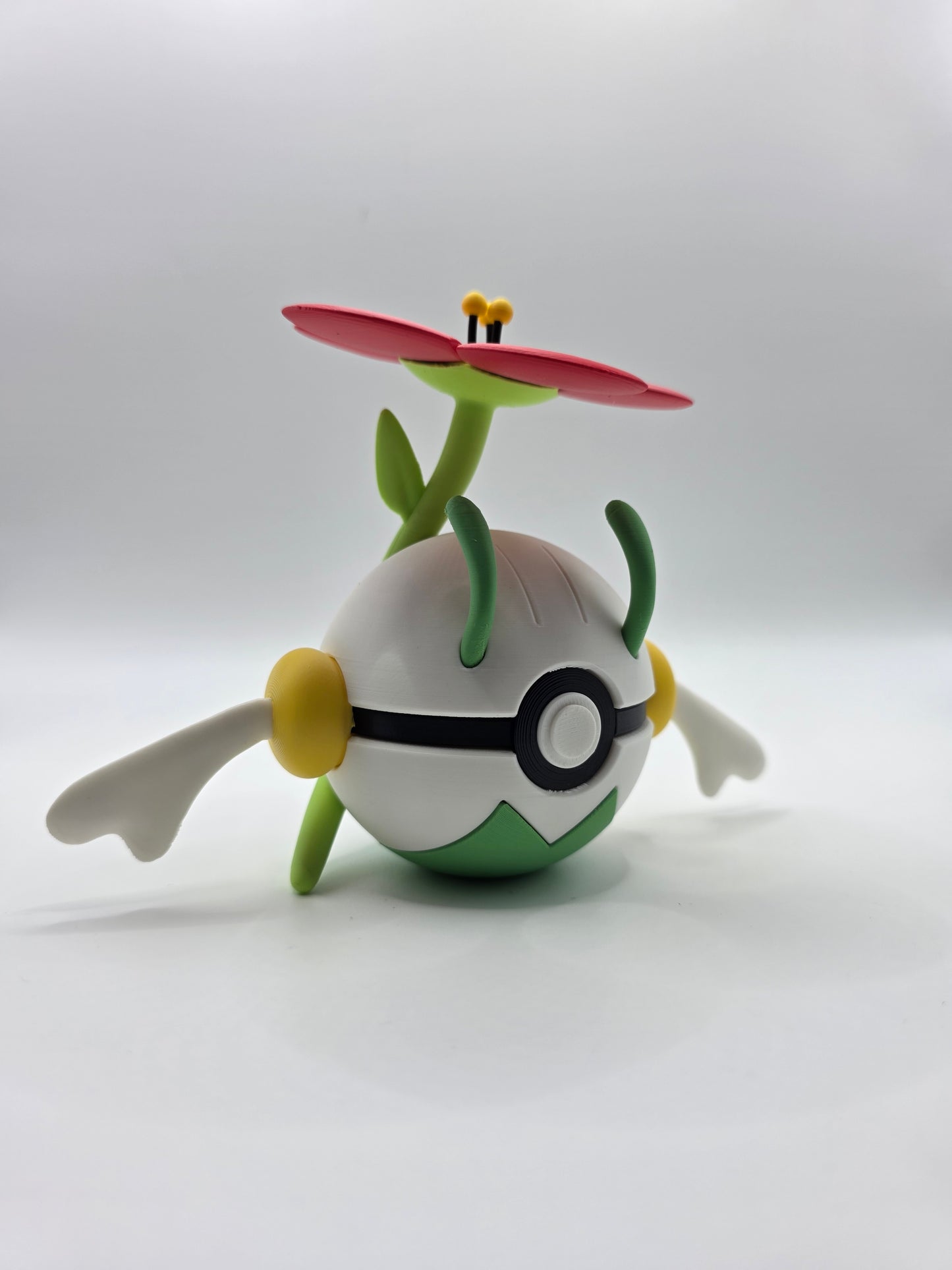 Character Design - 3D Printed Character Ball - Floette - Unique Display Collectible.
