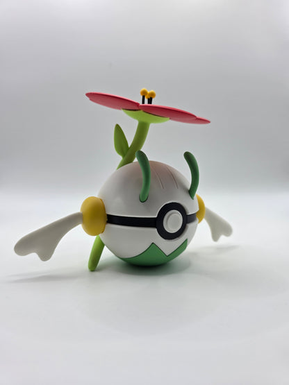 Character Design - 3D Printed Character Ball - Floette - Unique Display Collectible.
