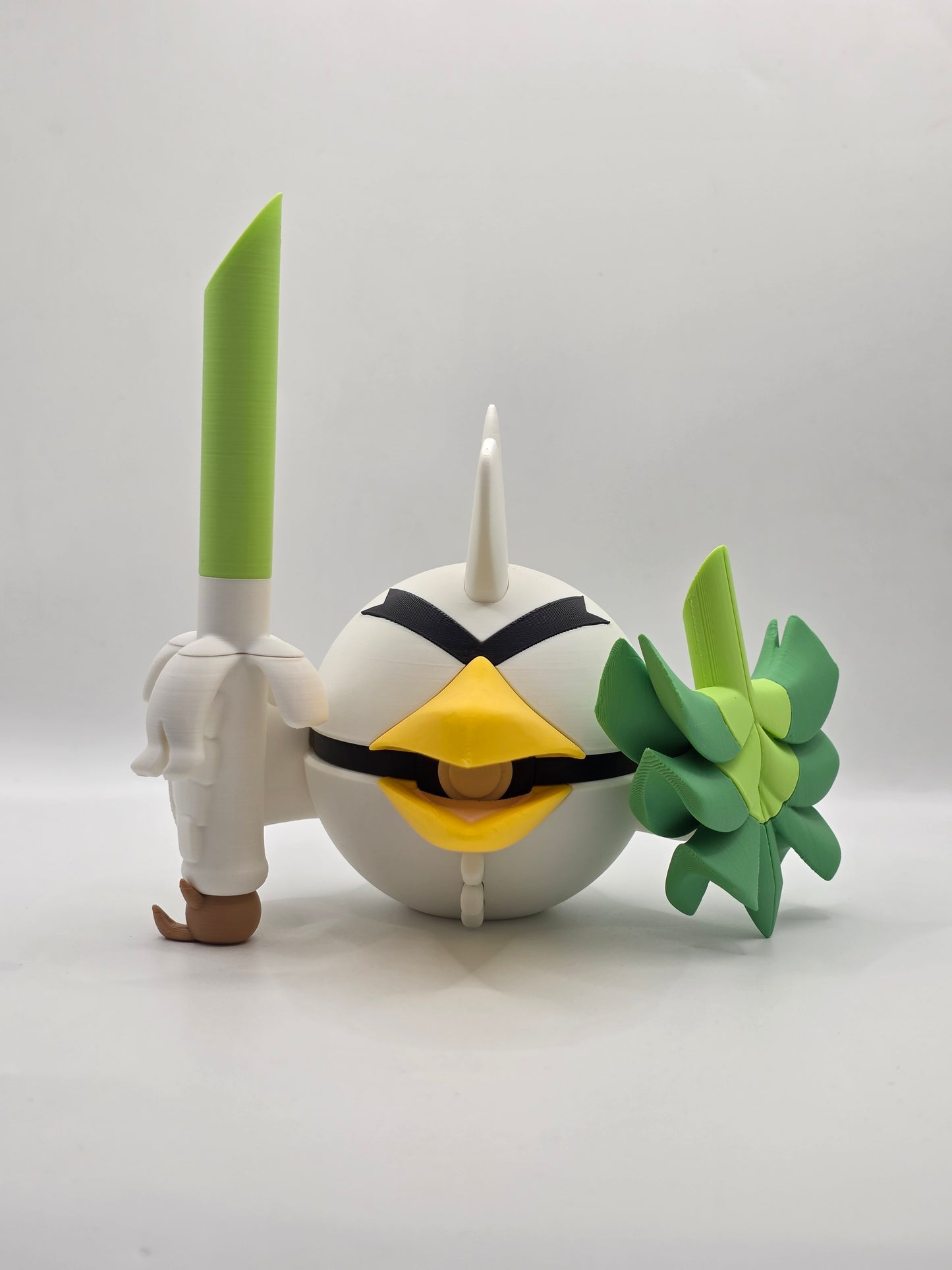 Character Design - 3D Printed Character Ball - Sirfetch'd - Unique Display Collectible.