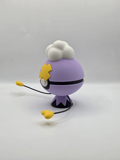 Character Design - 3D Printed Character Ball - Driftloon - Unique Display Collectible.