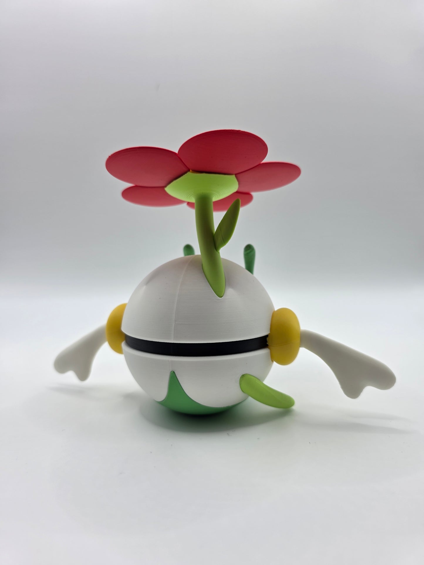 Character Design - 3D Printed Character Ball - Floette - Unique Display Collectible.