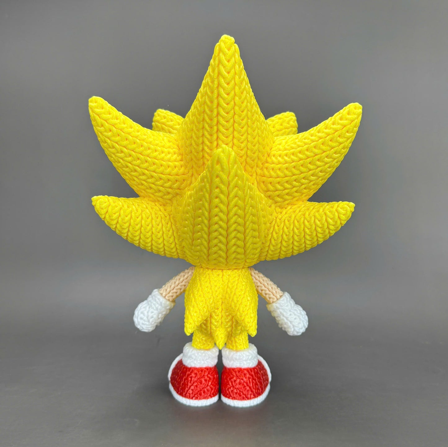 Sonic & Friends- 3D Printed Knitted Design Figures- Unique Display Fan Art Collectibles